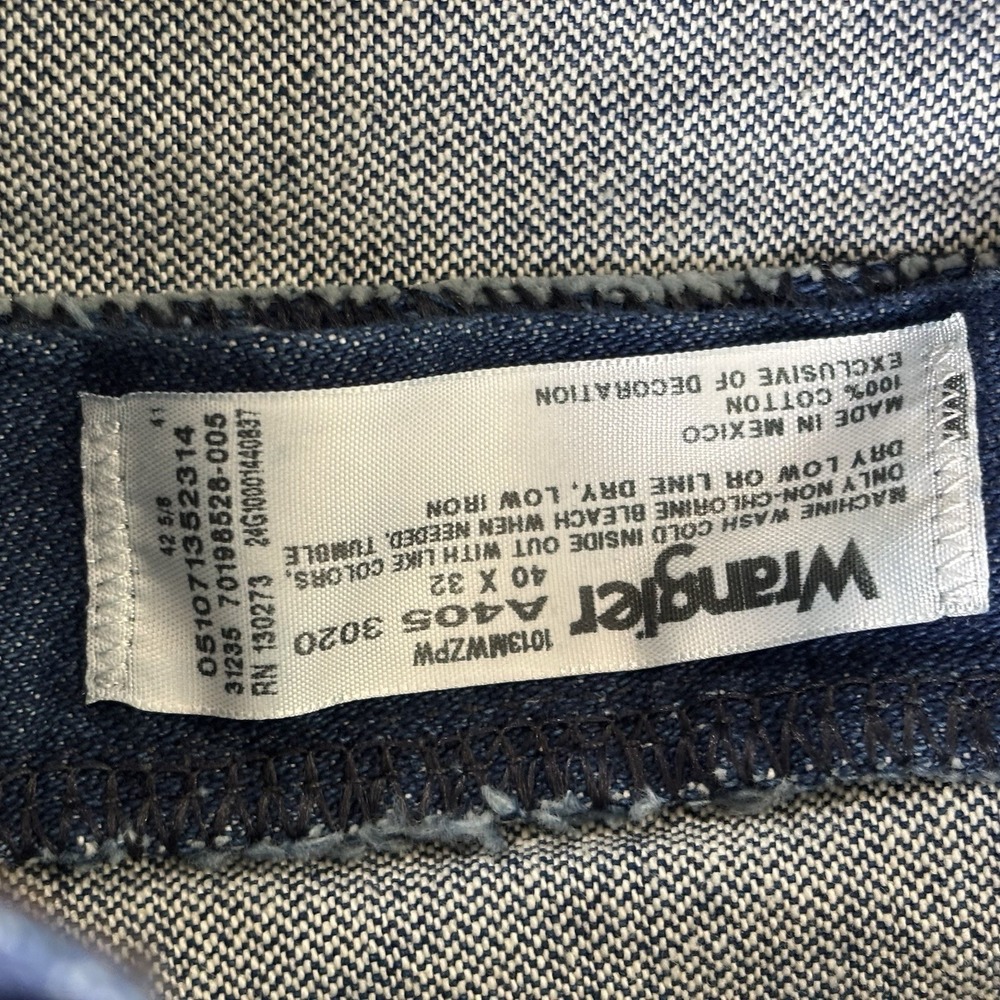 Wrangler Cowboy Cut Jeans Mens‎ 40x32 Original Fit Pro Rodeo Competition 13MWZ - Picture 7 of 9